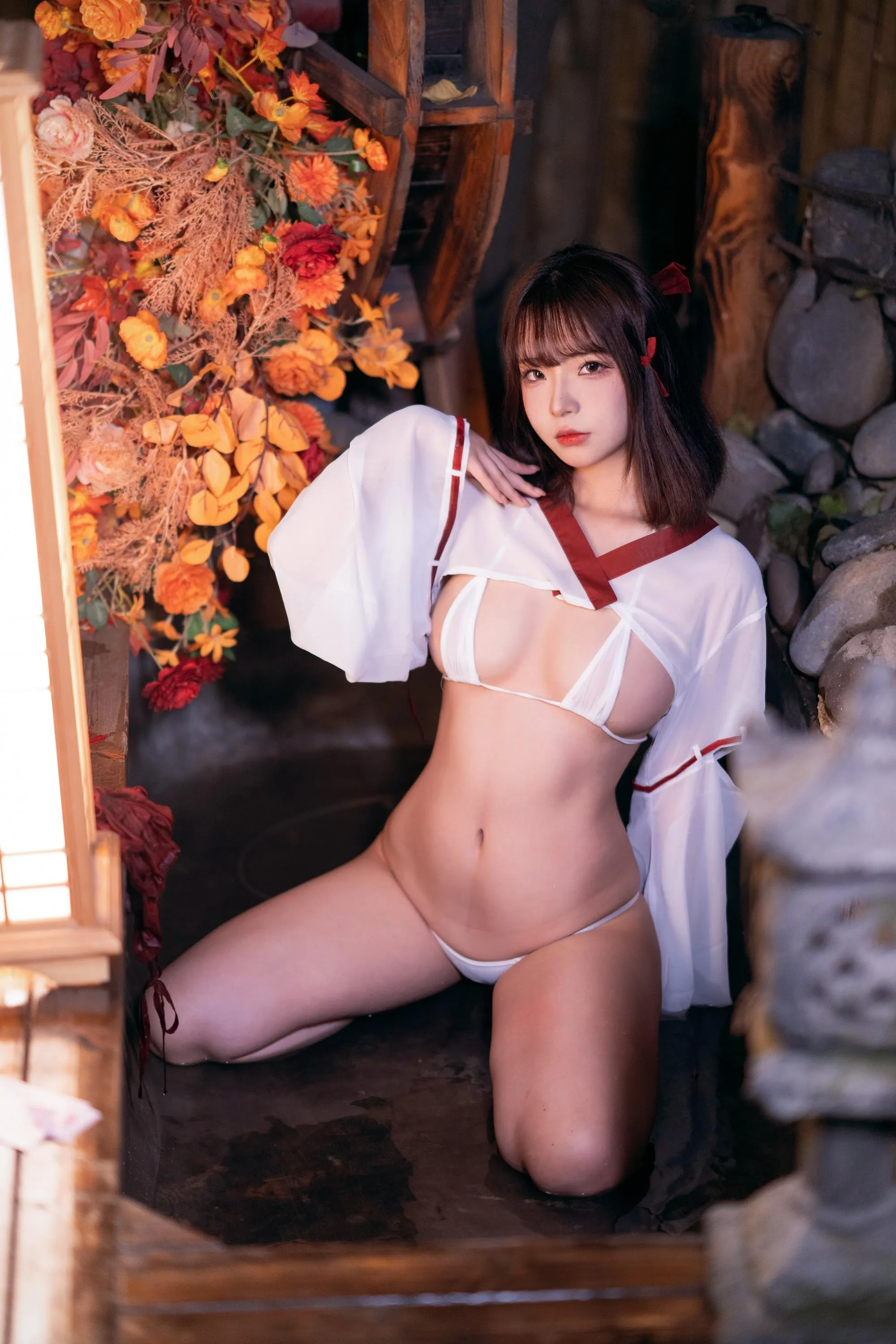 yuuhui玉汇 – NO.032 巫女 [120P]插图4